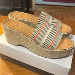 Dolce Vita Lada Espadrille Wedge Sandals - Size 9.5
